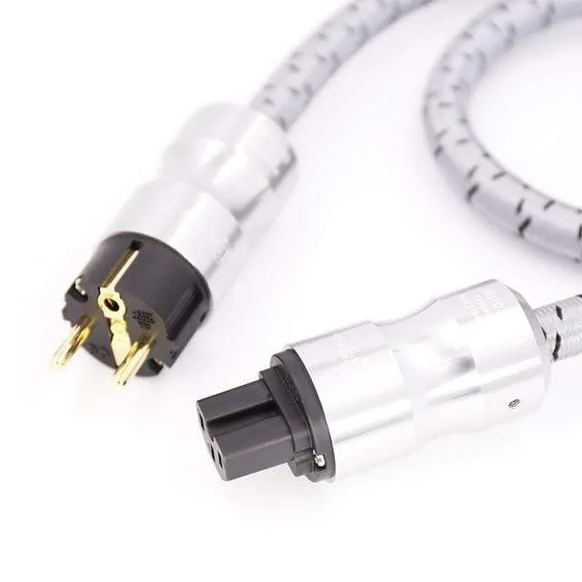 JP Krell HIFi Power Cable CRYO-156 US AC Power Cord Power Cable Schuko Audio CD Amplifier AMP US power cables EU US Plug
