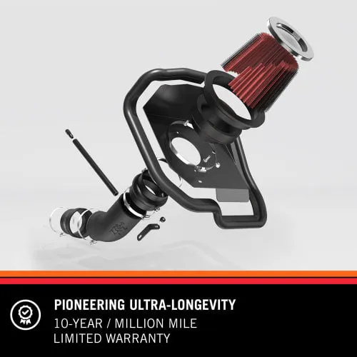 K&N Cold Air Intake Nissan Titan 5.6L V8 (2008-2015) [Air Charger Kit] 63-6012