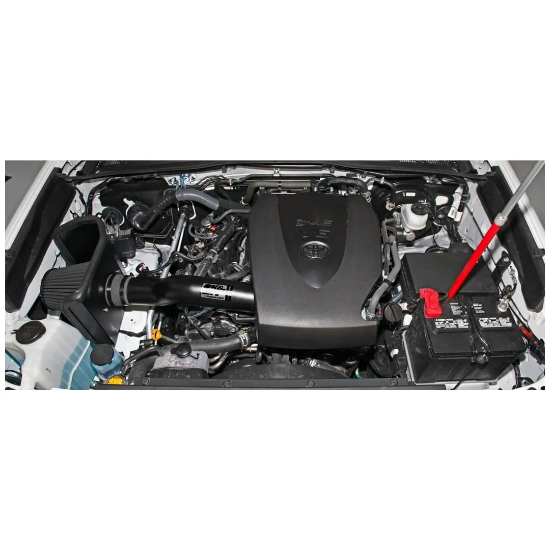 K&N Cold Air Intake Toyota Tacoma 3.5L V6 (2016-2023) [Blackhawk Series] 71-9039