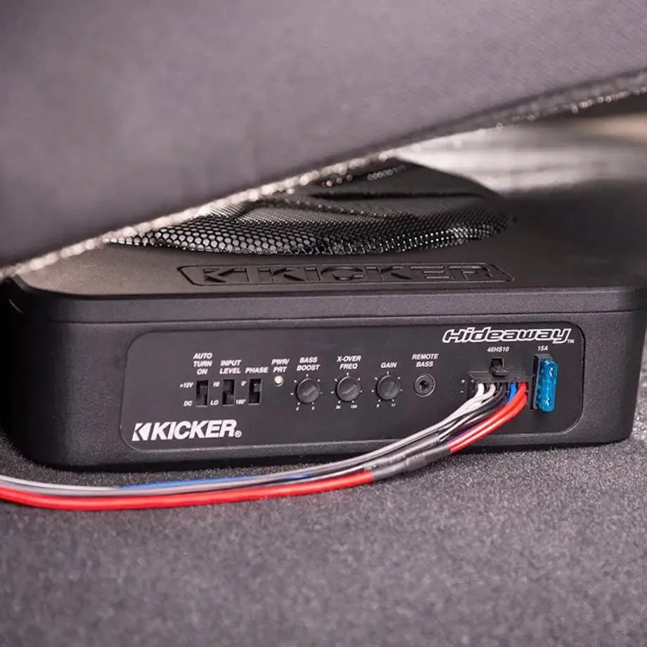 Kicker HS10 - 10 Inch Active Bass Enclosure (180W RMS)
