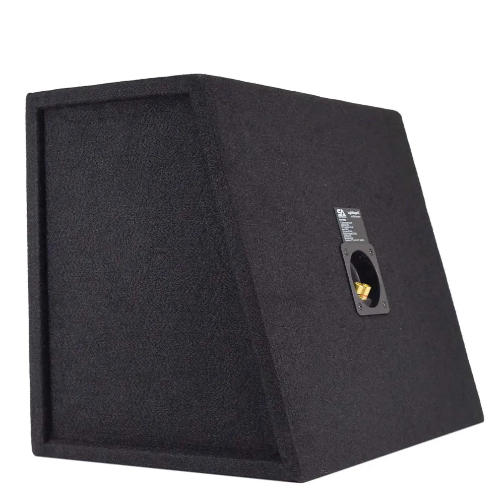LightRage12 - 12 Inch 600 Watt Car Audio Subwoofer Enclosure with RGB Illumination