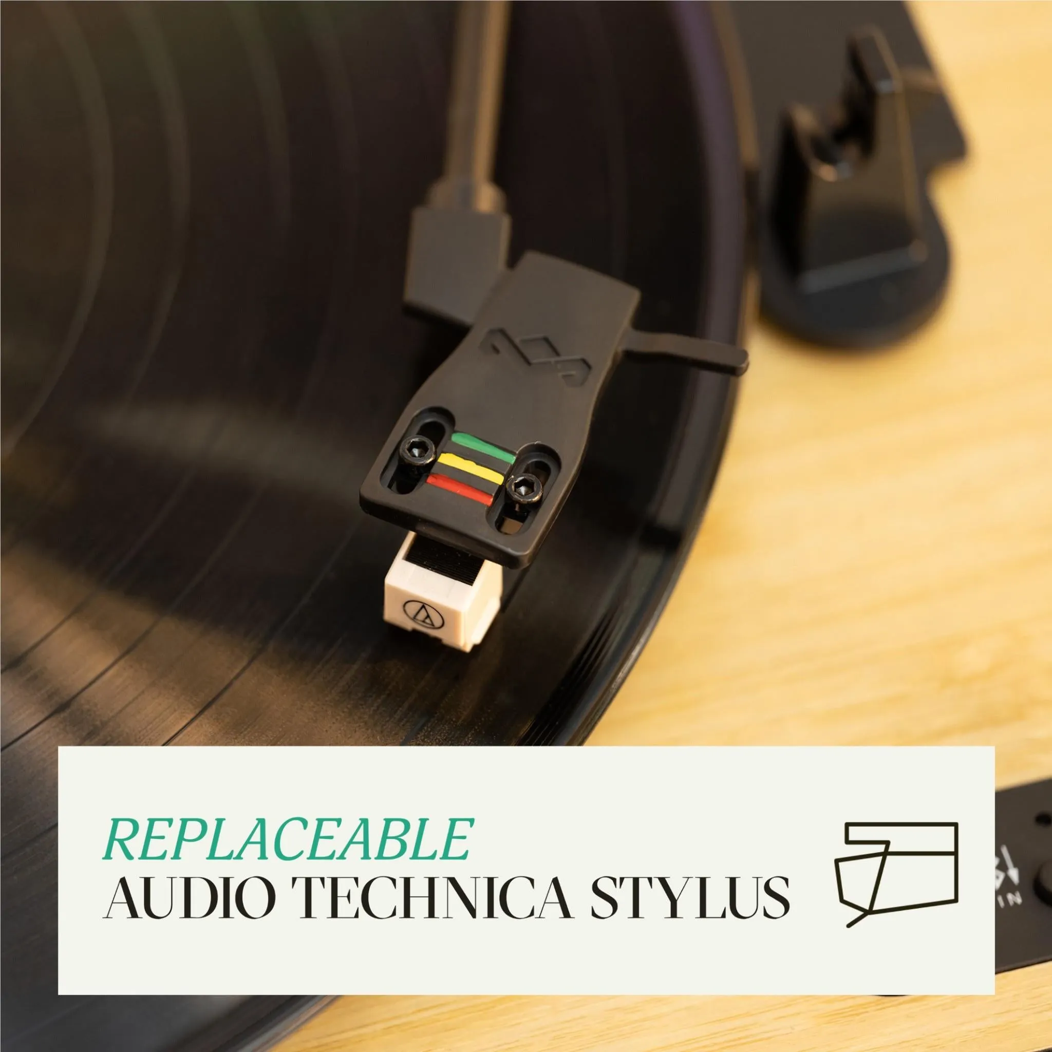 Marley Revolution Bluetooth Turntable (Signature Black)