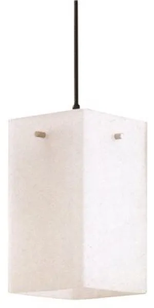 Mini-Pendant Fixture White Glass Brushed Nickel