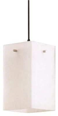 Mini-Pendant Fixture White Glass Brushed Nickel