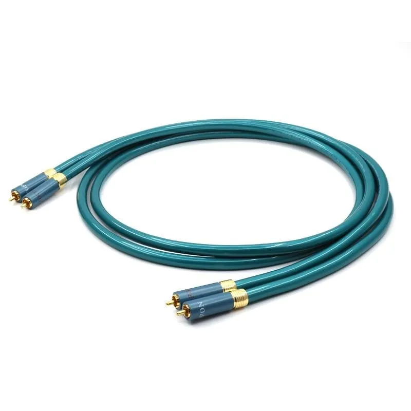 Ortofon RCA Cable Hi-end CD Amplifier Interconnect 2RCA to 2RCA Male Audio Cable