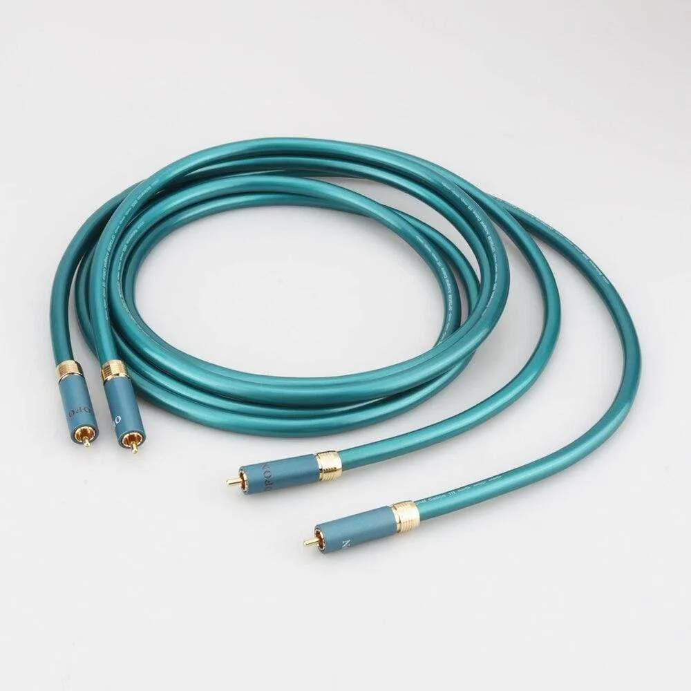 Ortofon RCA Cable Hi-end CD Amplifier Interconnect 2RCA to 2RCA Male Audio Cable