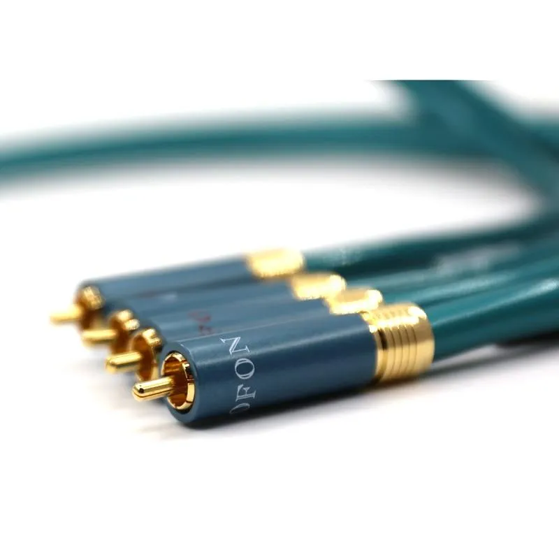 Ortofon RCA Cable Hi-end CD Amplifier Interconnect 2RCA to 2RCA Male Audio Cable