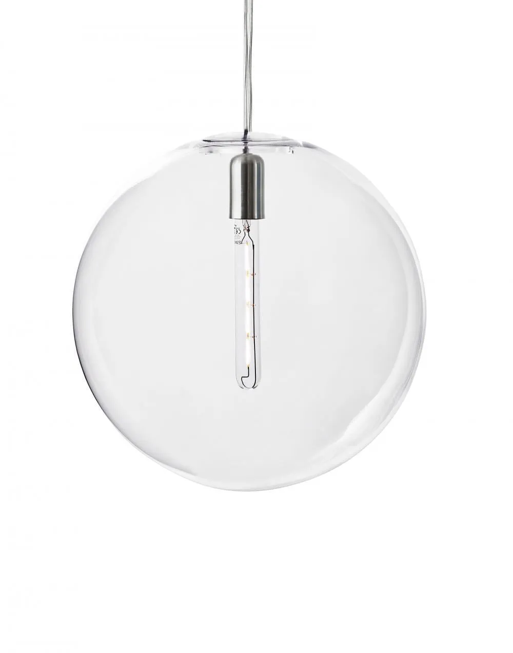 Outlet Luna pendant - Large - clear