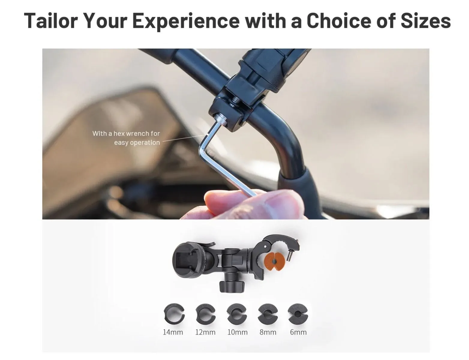 PGYTECH CapLock Rearview Mirror Mount