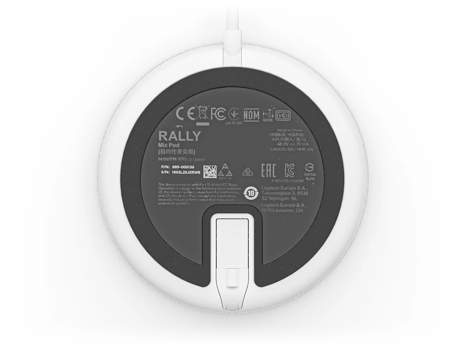 Rallymic Pod Accs Off-White