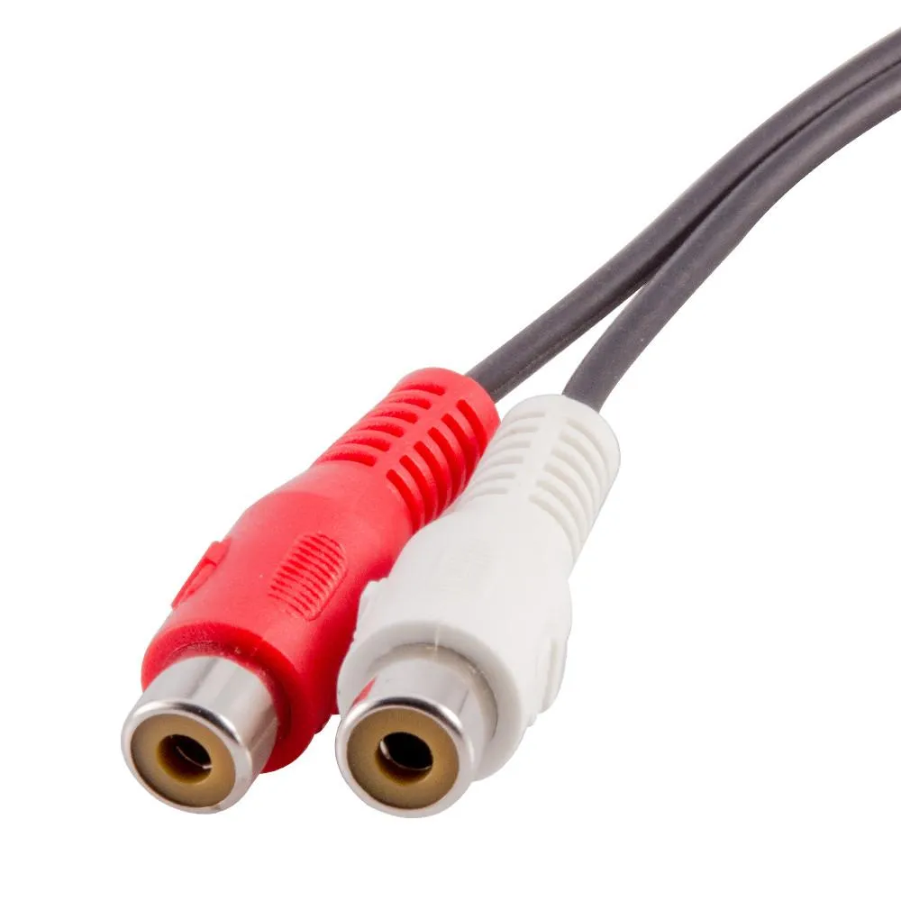 SA-SRCA3 - 3 Foot Dual RCA Male to Dual RCA Female Audio Extension Cable