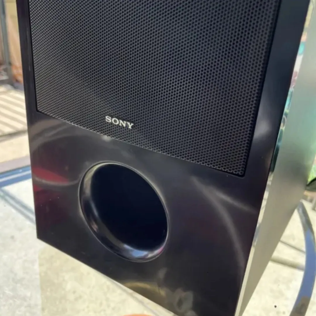 SONY SS-WS102 3 ohms Home Theater Passive Subwoofer - Foreign Used