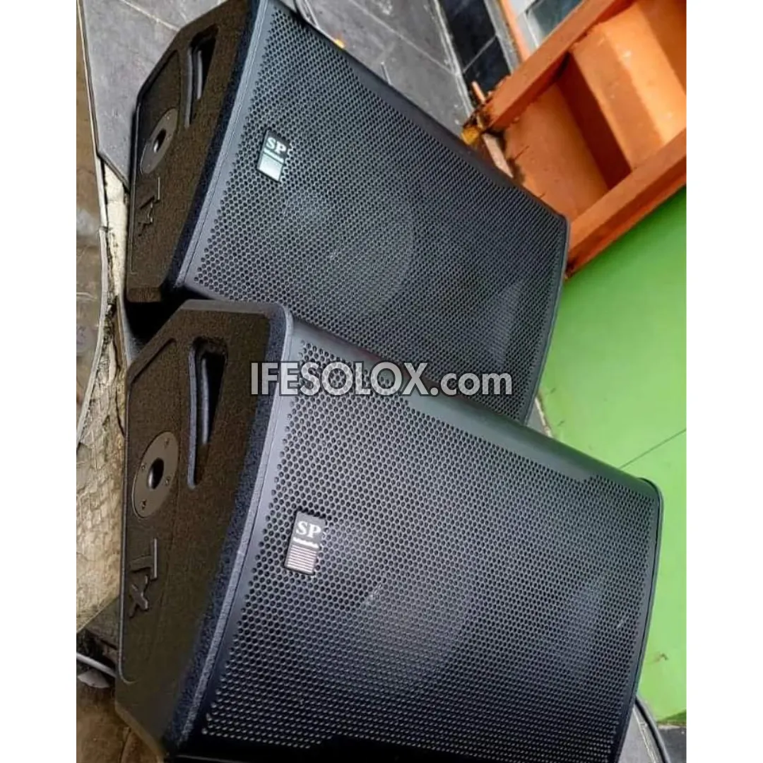 Sound Prince SP-15MTX 15-inch Passive Feedback Floor Monitor Loudspeakers - Brand New