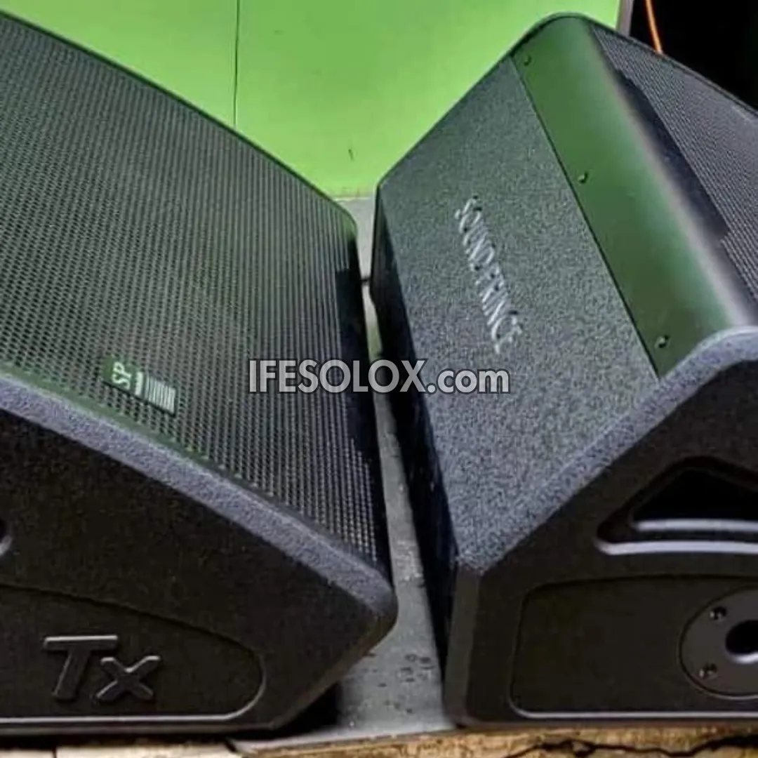 Sound Prince SP-15MTX 15-inch Passive Feedback Floor Monitor Loudspeakers - Brand New
