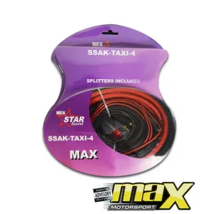 Star Sound 4 Gauge Taxi Wiring Kit