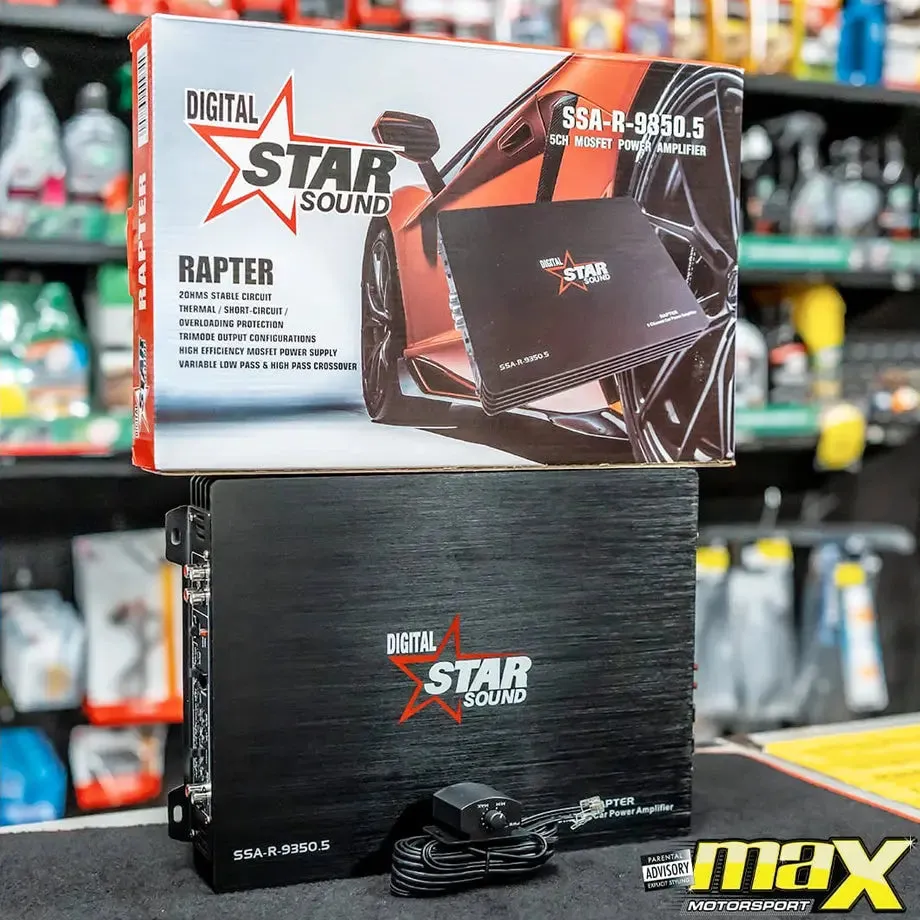 Star Sound SSA-9350.5 Raptor Series 5-Channel Amplifier