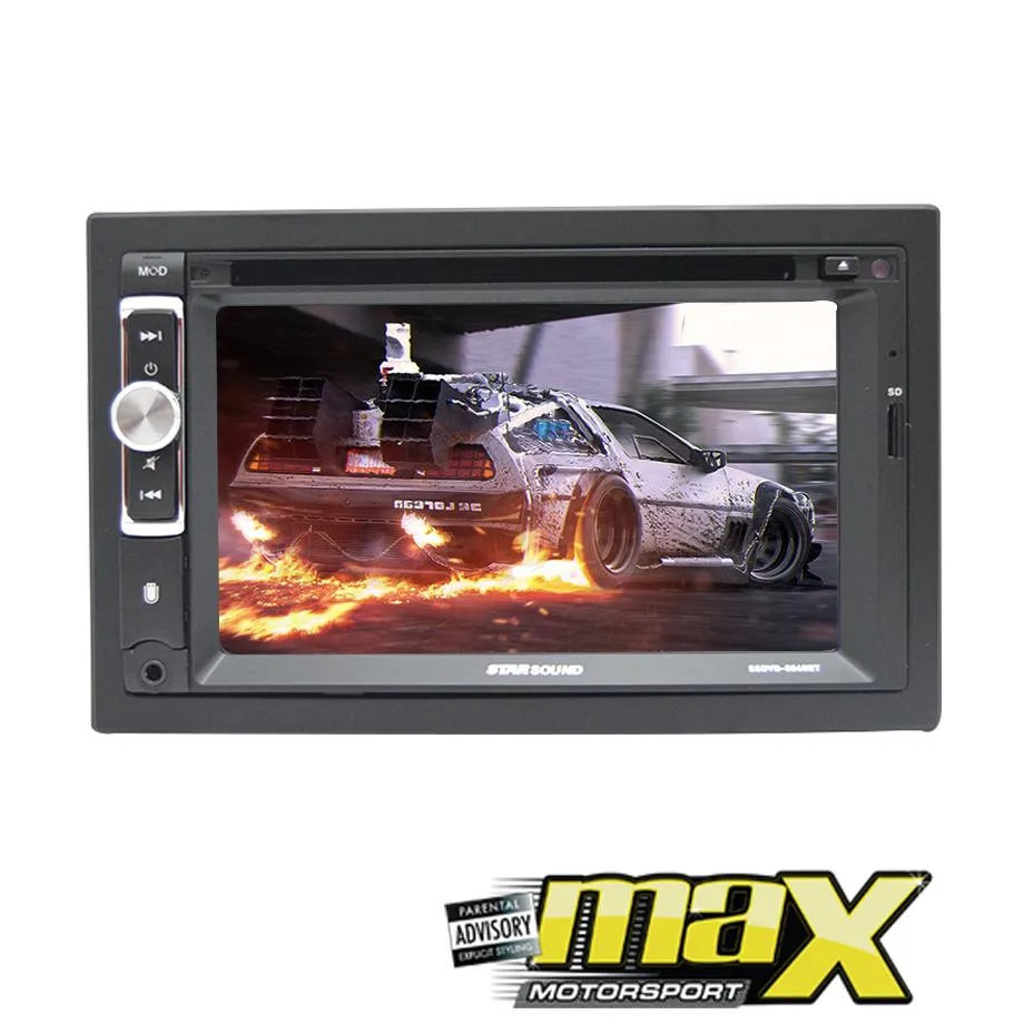 Star Sound SSDVD-8060BT Double Din DVD Player with Bluetooth & USB/SD