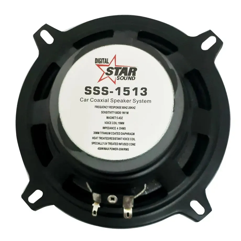 Star Sound SSS-1513 5.25" 3-Way Mids (450W)