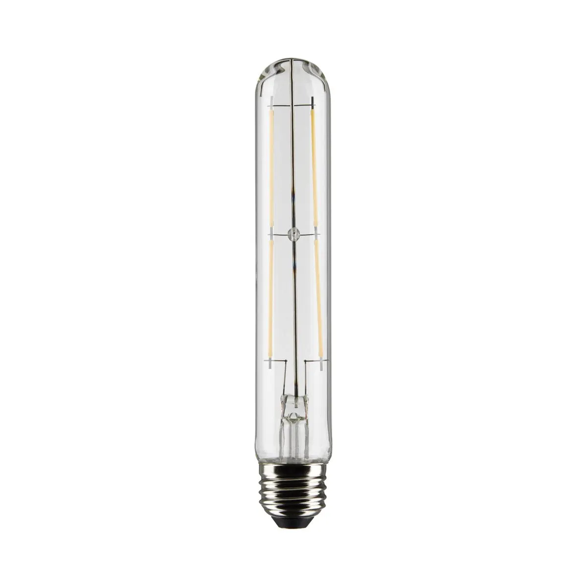 T9 LED Single Tube Bulb, 8W, 800 Lumens, 2700K, 60W Equal, E26 Medium, Clear Finish, Pack Of 2