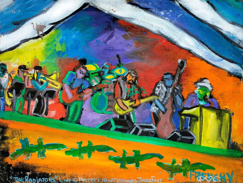 The Radiators @ New Orleans Jazz Festival (1997)