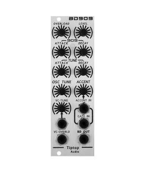 Tiptop Audio BD909 Bass Drum Generator - Silver
