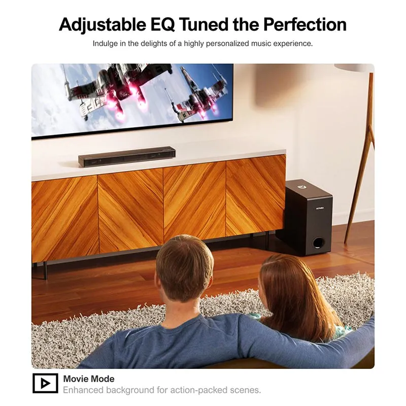 Ultimea Nova S50 Soundbar Dolby Atmos 2.1 Channel US Version
