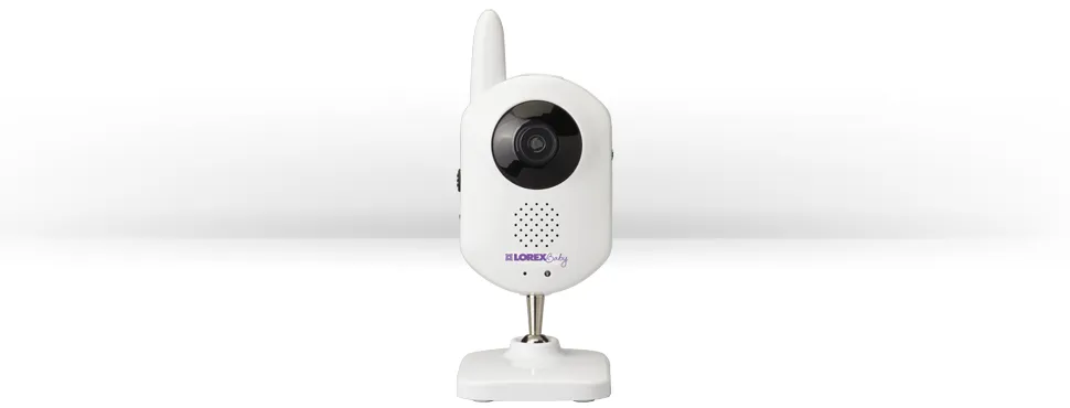 Wireless baby monitor with 2 cameras