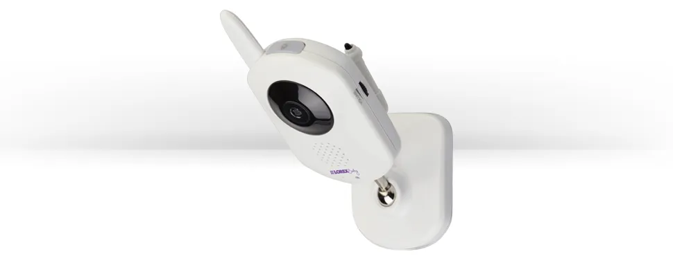 Wireless baby monitor with 2 cameras
