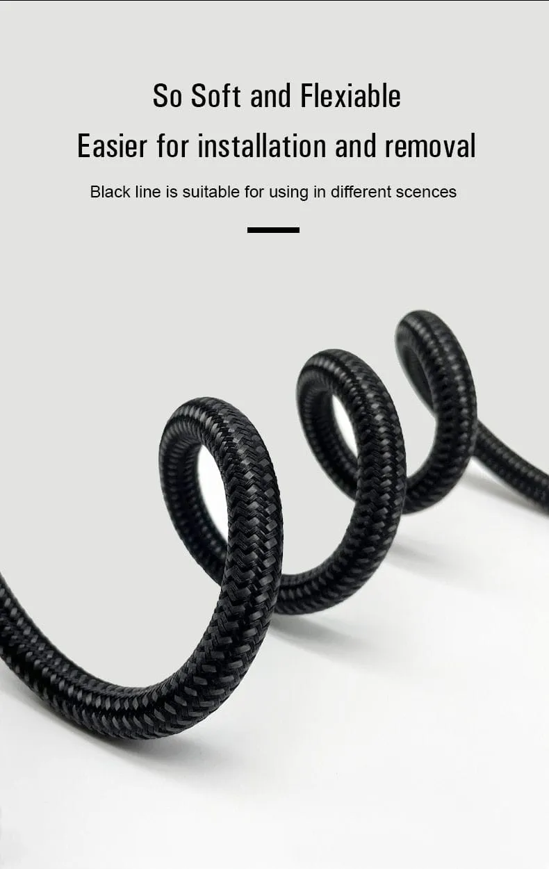 XLR to XLR Microphone Cable Male to Female 2M 5M 10M Balanced XLR 3Pin Nylon Braided for Audio Mixer Amplifiers  2 Pack