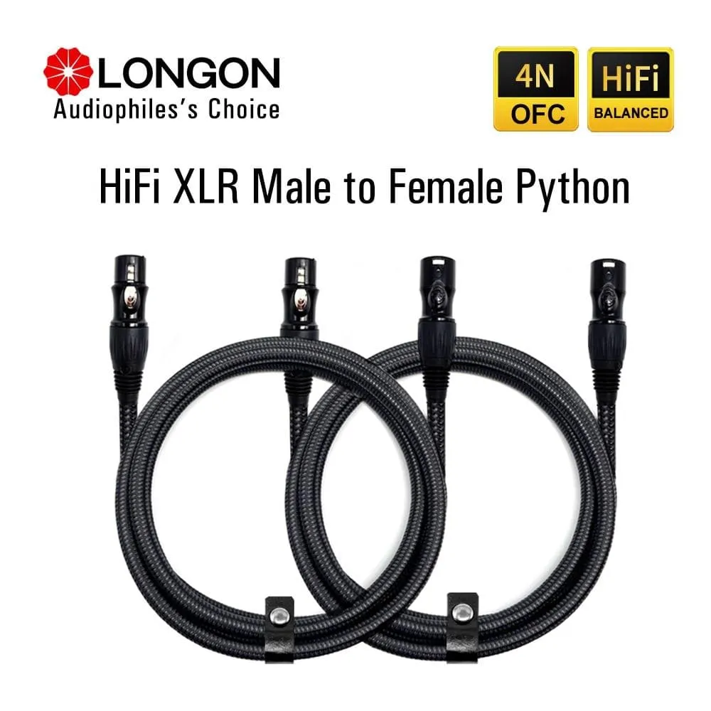 XLR to XLR Microphone Cable Male to Female 2M 5M 10M Balanced XLR 3Pin Nylon Braided for Audio Mixer Amplifiers  2 Pack