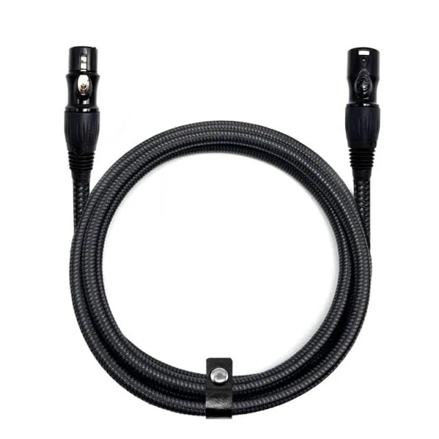 XLR to XLR Microphone Cable Male to Female 2M 5M 10M Balanced XLR 3Pin Nylon Braided for Audio Mixer Amplifiers  2 Pack
